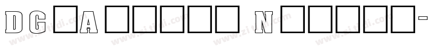 DG_Aachen Normal字体转换